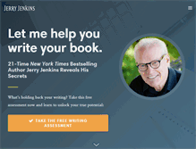 Tablet Screenshot of jerryjenkins.com